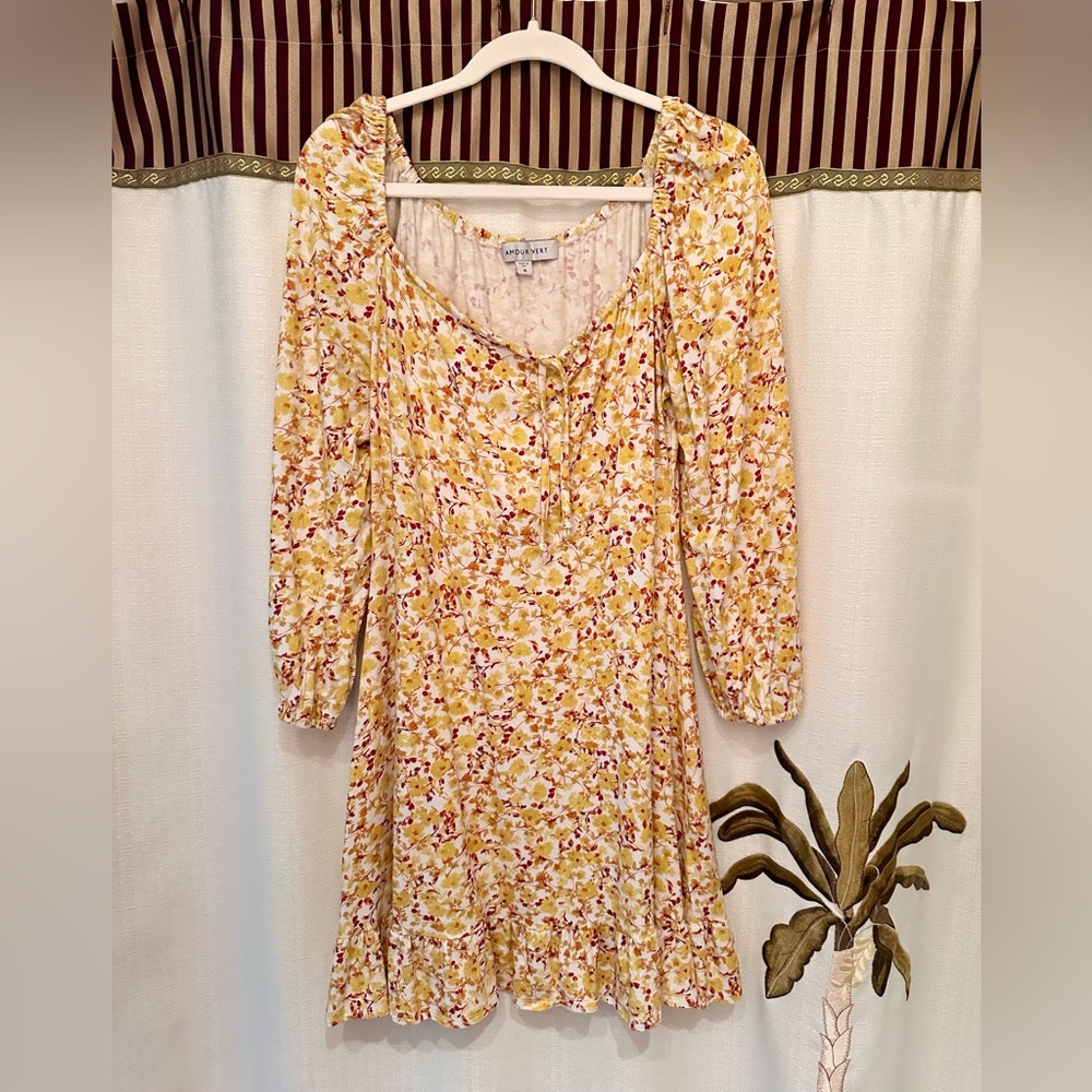 Amour Vert Cheyenne Reverie Terry Knit Dress